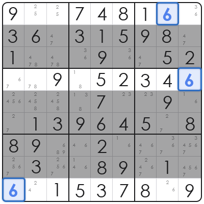 easy sudoku 6x6